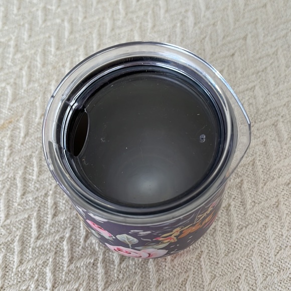 Floral Stainless Steel Insulated Wine Tumbler - Picture 2 of 5